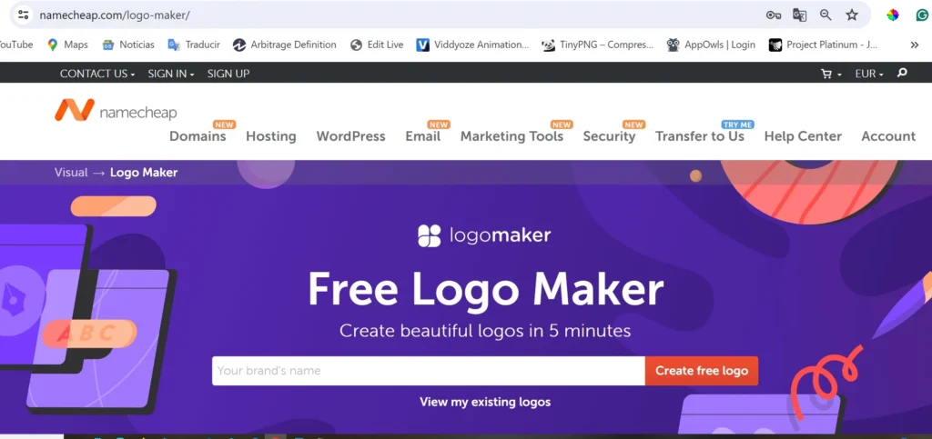 Namecheap Logo Maker